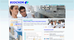 Desktop Screenshot of biochim-dz.com